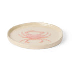 Pink Crab Plate