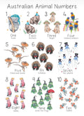 My Tiny Explorer- 'Quirky' Australian Animal Numbers