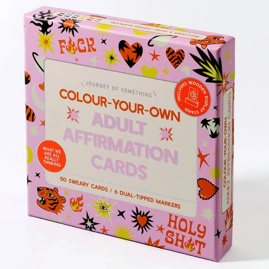 Journey of Something- Colour Your Own Affirmation Cards