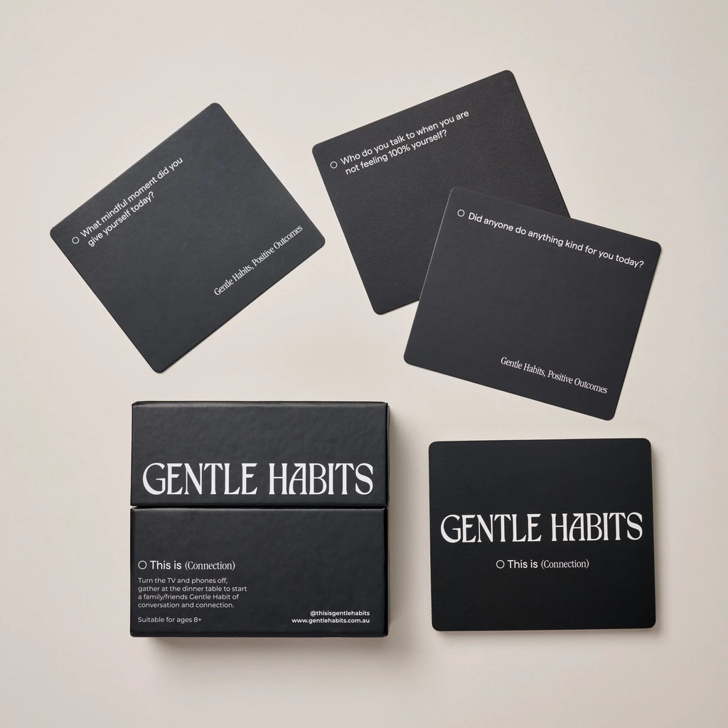 Gentle Habits- Connection Cards