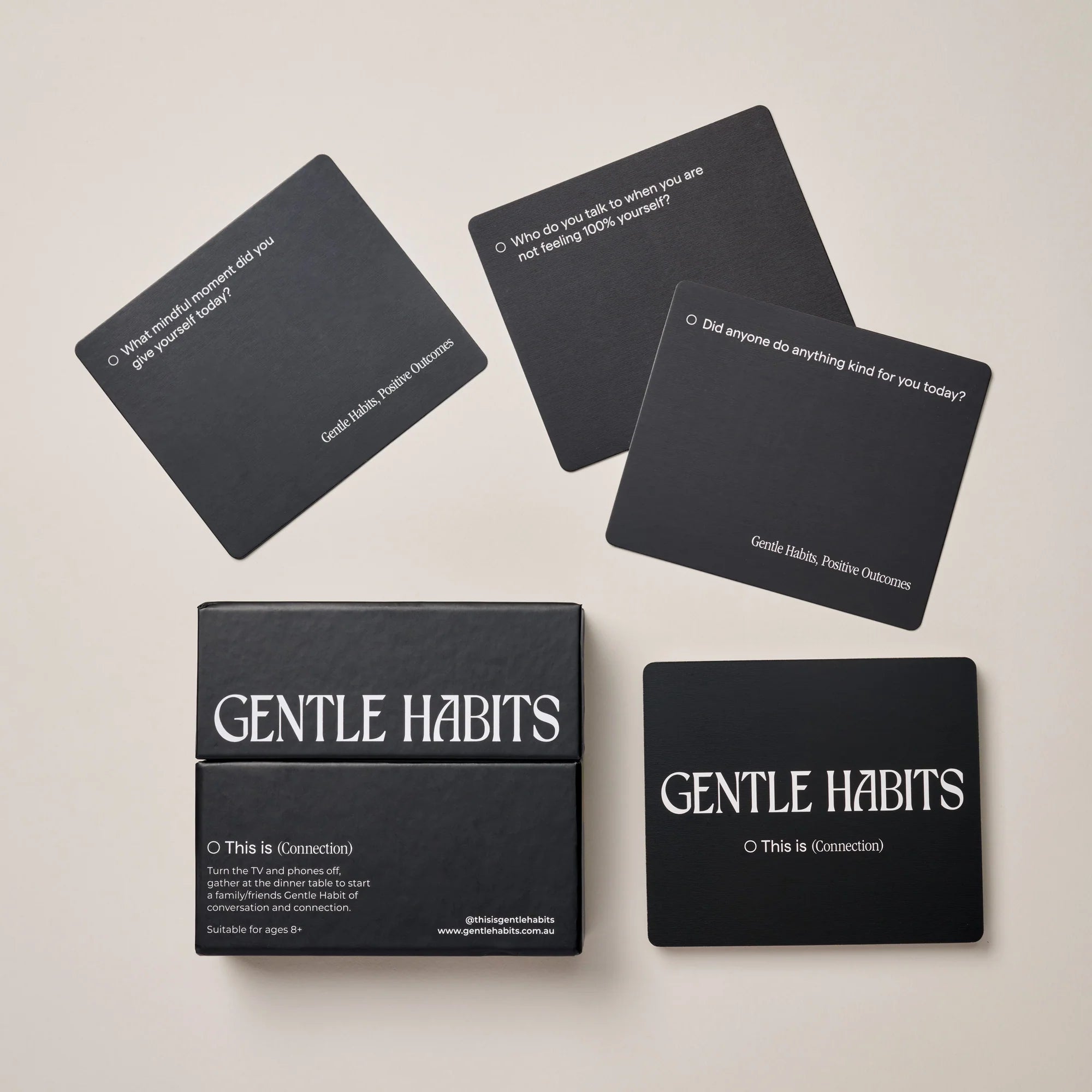 Gentle Habits- Connection Cards