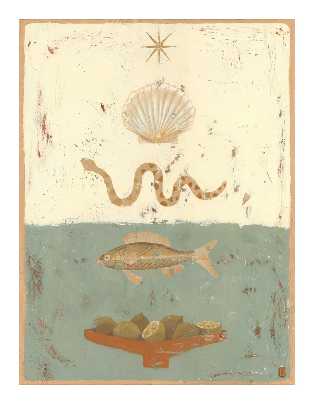 Tahnee Kelland- Down Stream Print