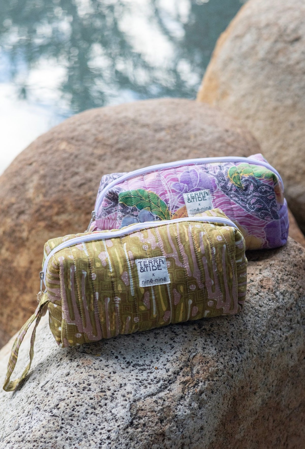 Terra & Tide- Padded Pouches