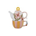 Coast to Coast- Lulu Ceramic Tea For One