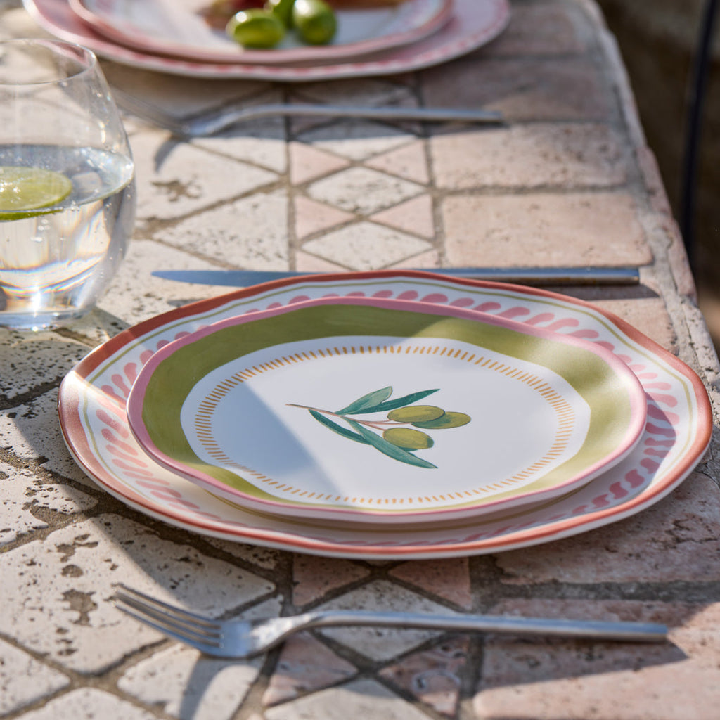 Fiesta Olive Plate
