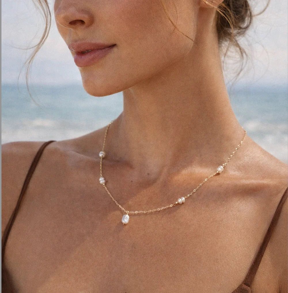 SunVoyager- Whitehaven Necklace