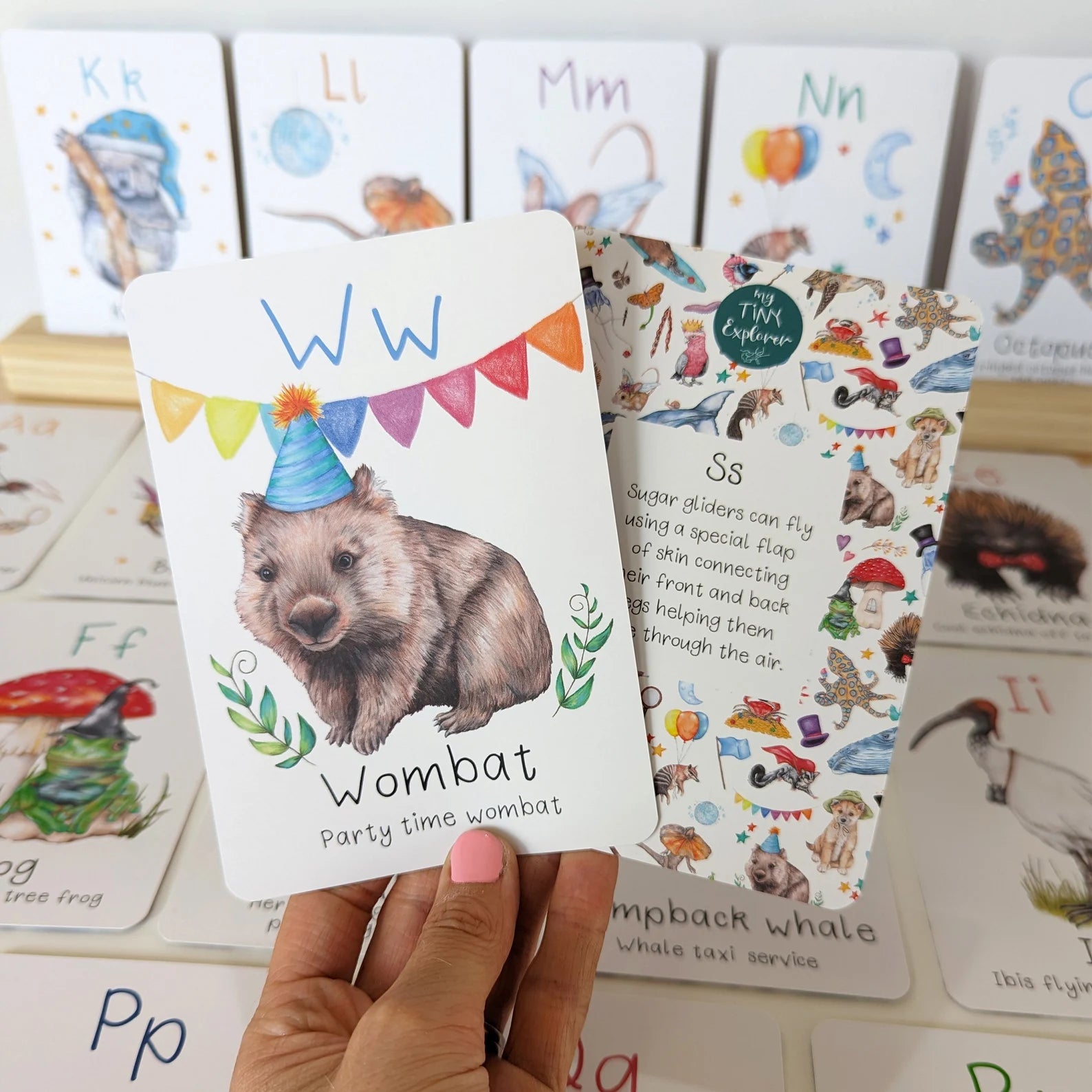 My Tiny Explorer- Australian Alphabet Flash Cards