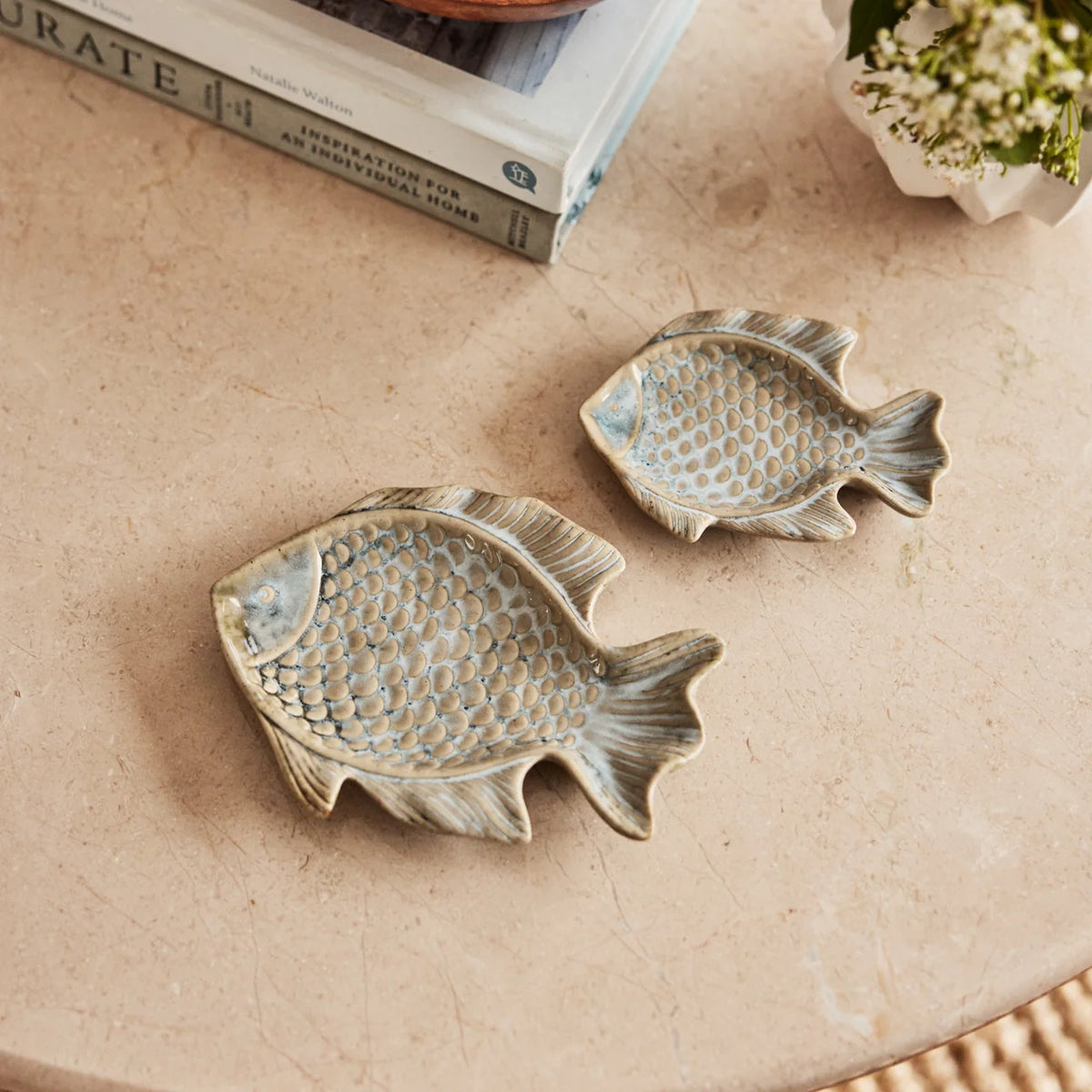 Angelfish Plate // Set of 2