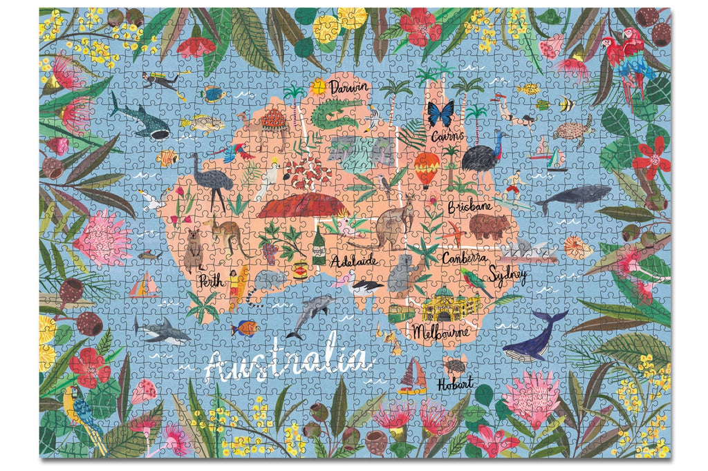 Journey of Something- 1000 Piece Puzzle - Australia Edition