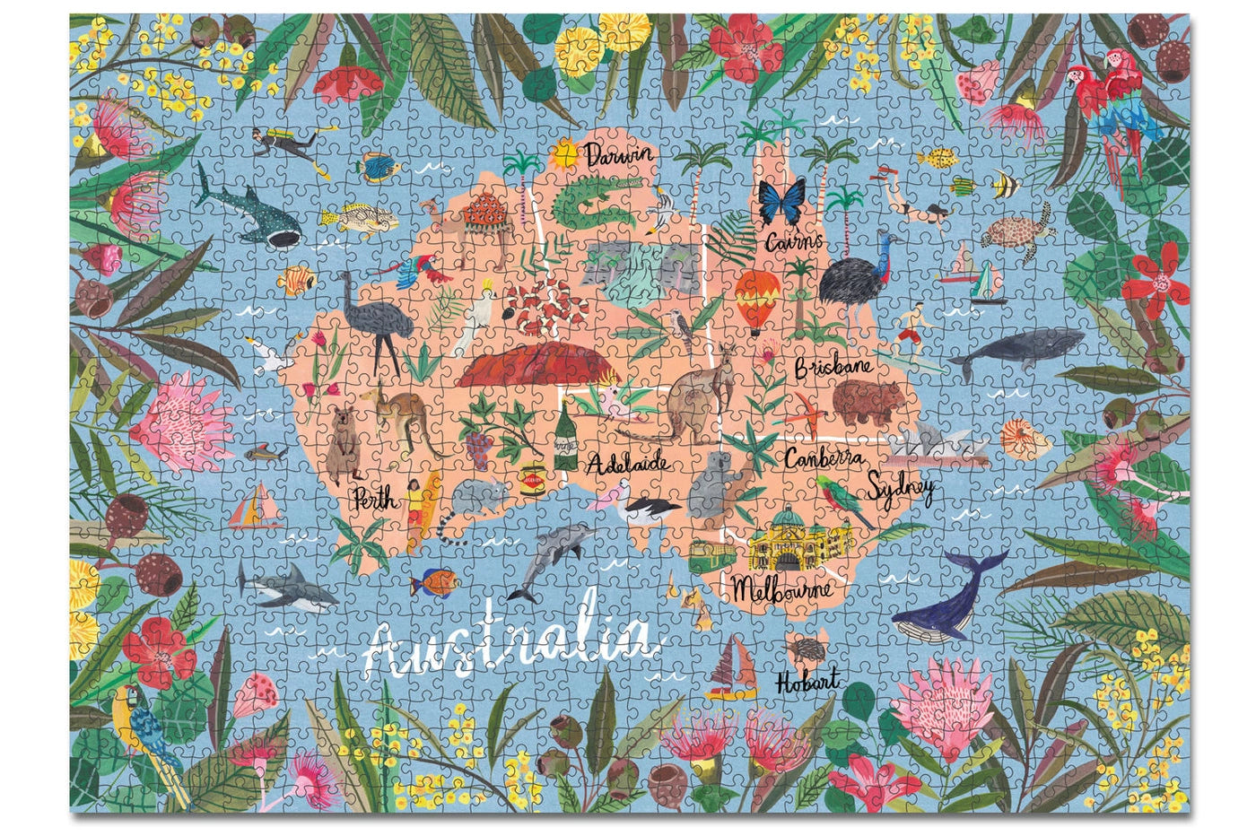 Journey of Something- 1000 Piece Puzzle - Australia Edition