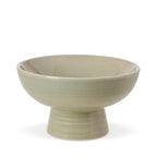Sage Green Pedestal Bowl