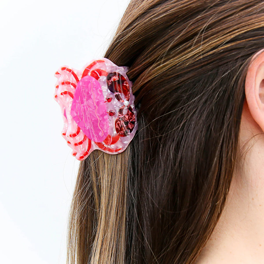 Kingston Jewellery- Ruby Crab Hair Claw