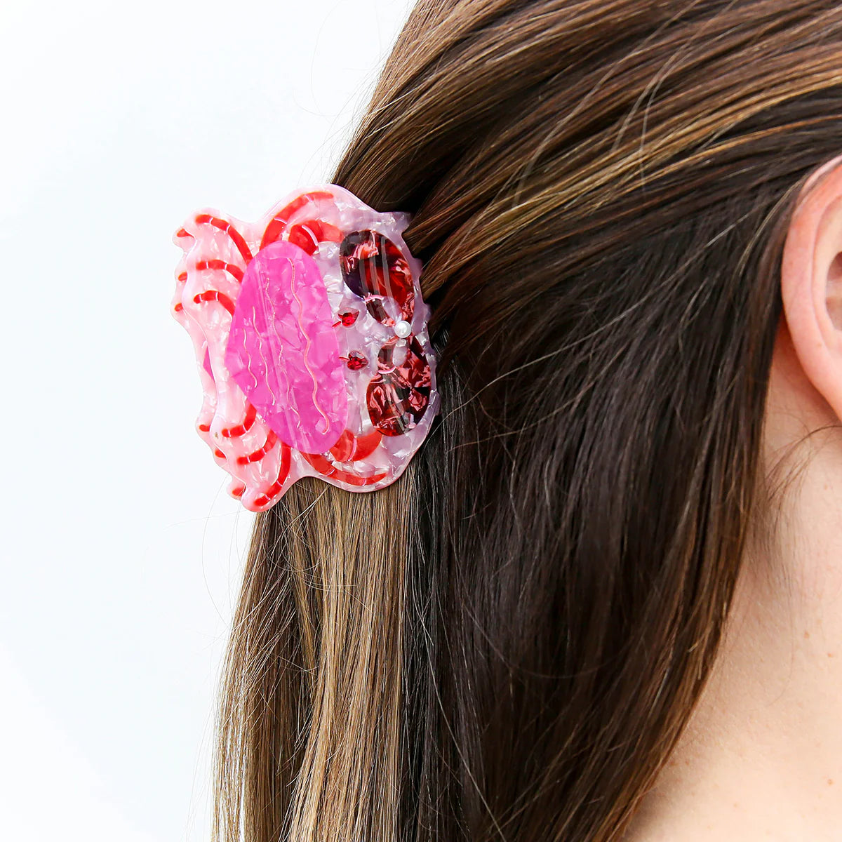 Kingston Jewellery- Ruby Crab Hair Claw