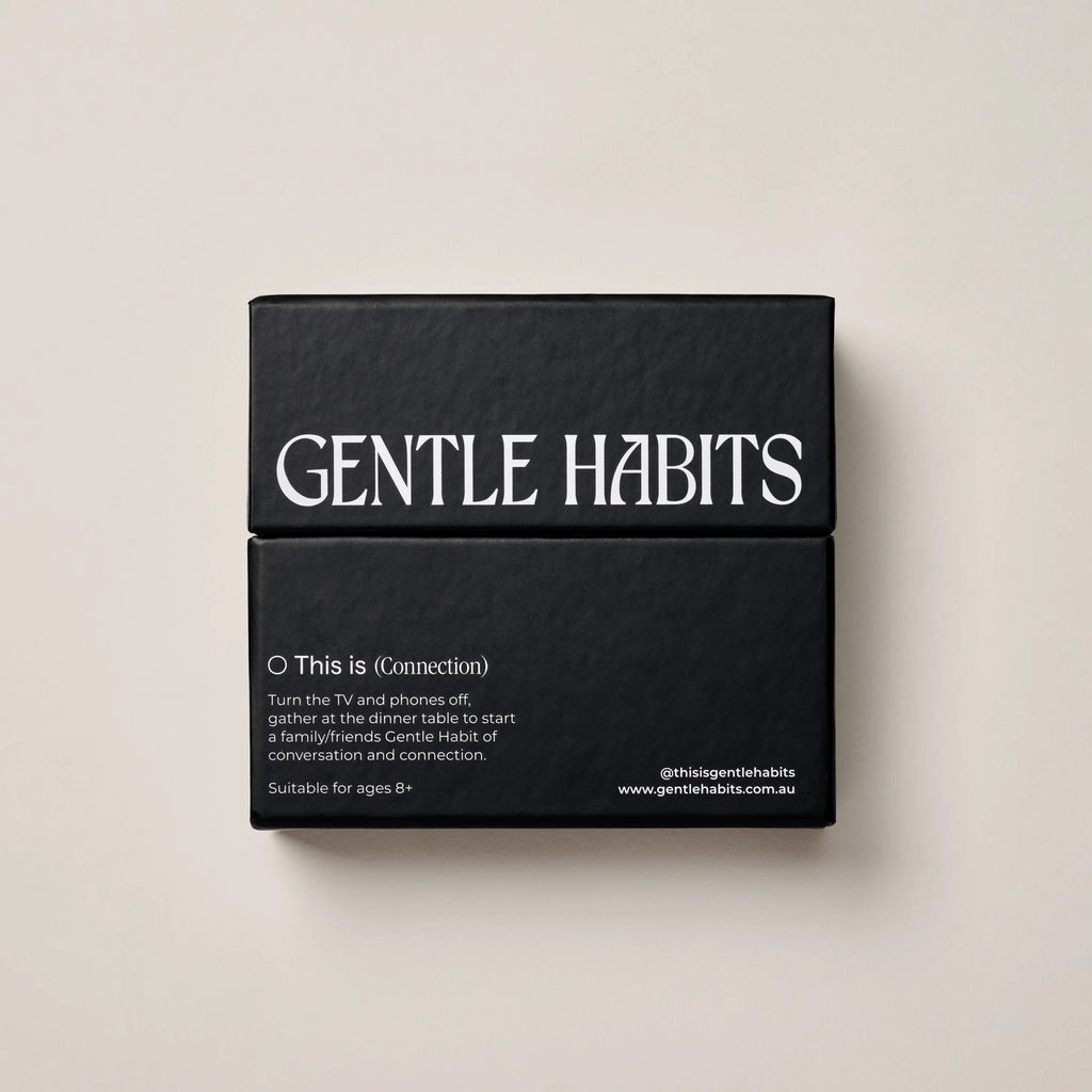 Gentle Habits- Connection Cards