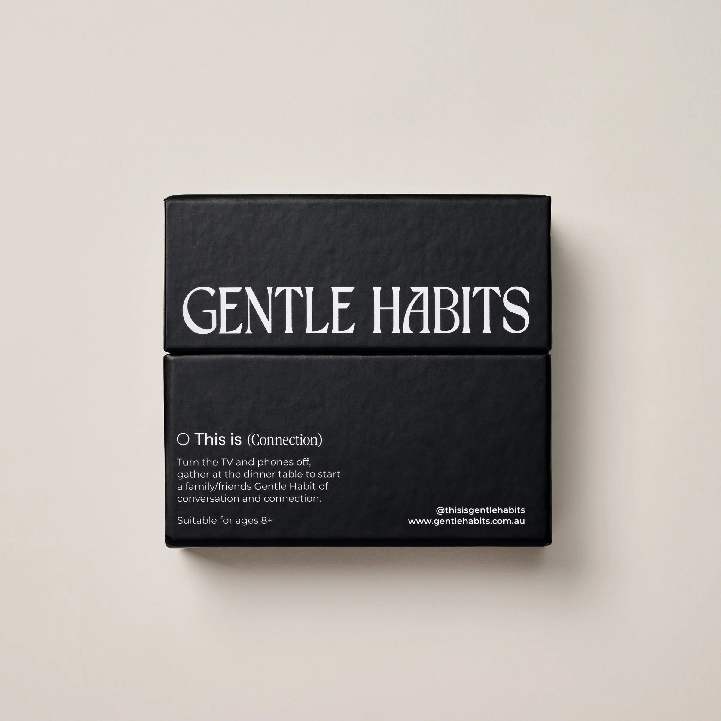 Gentle Habits- Connection Cards