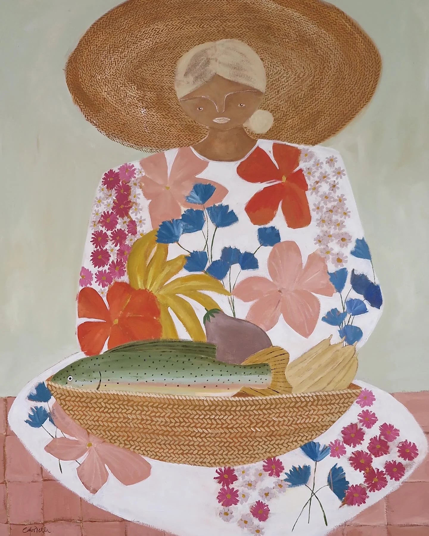 Gabrielle Diamantis- Chilli Print
