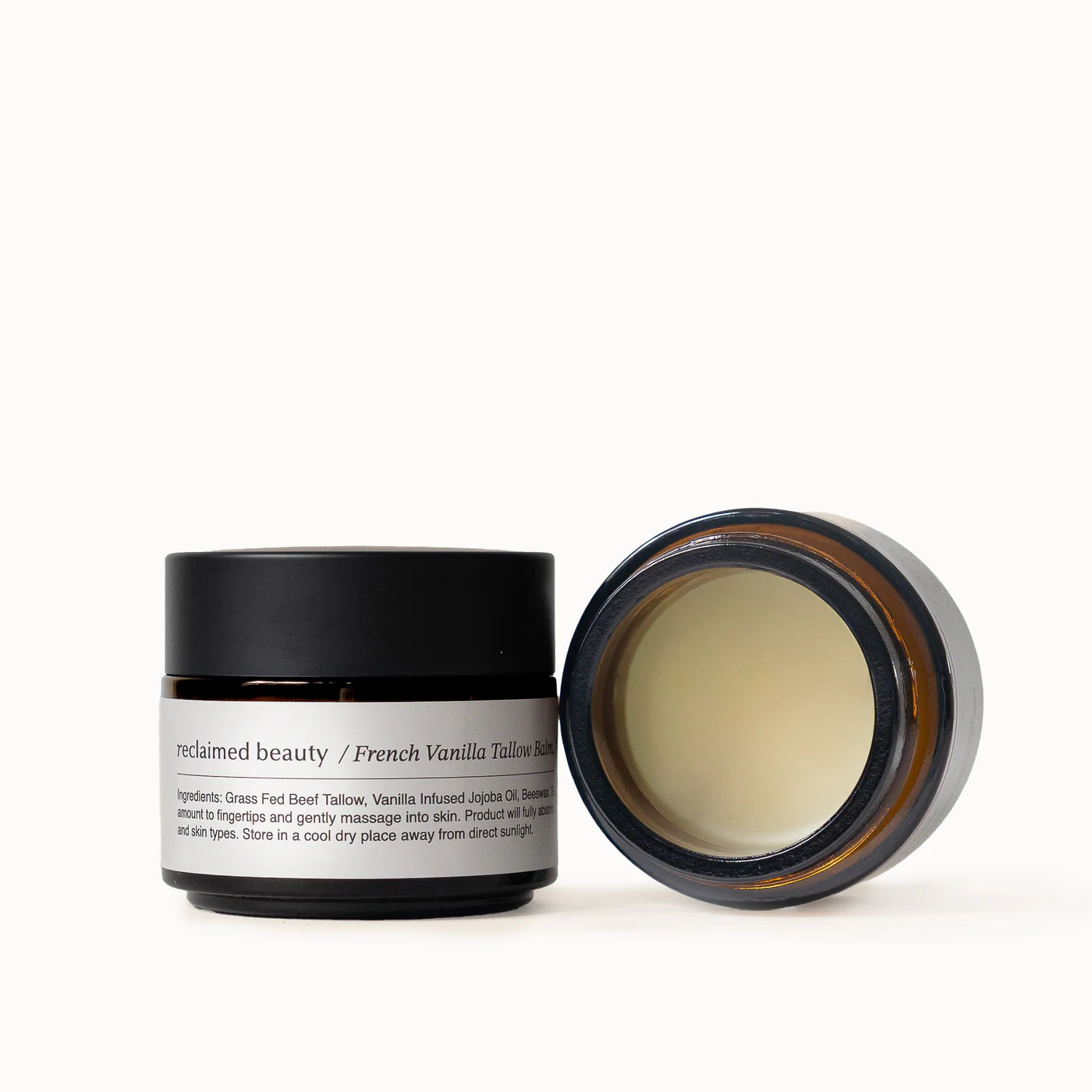 Reclaimed Beauty-  French Vanilla Tallow Balm