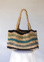Hobo & Hatch- Elle Grande Tote // Tide Stripe