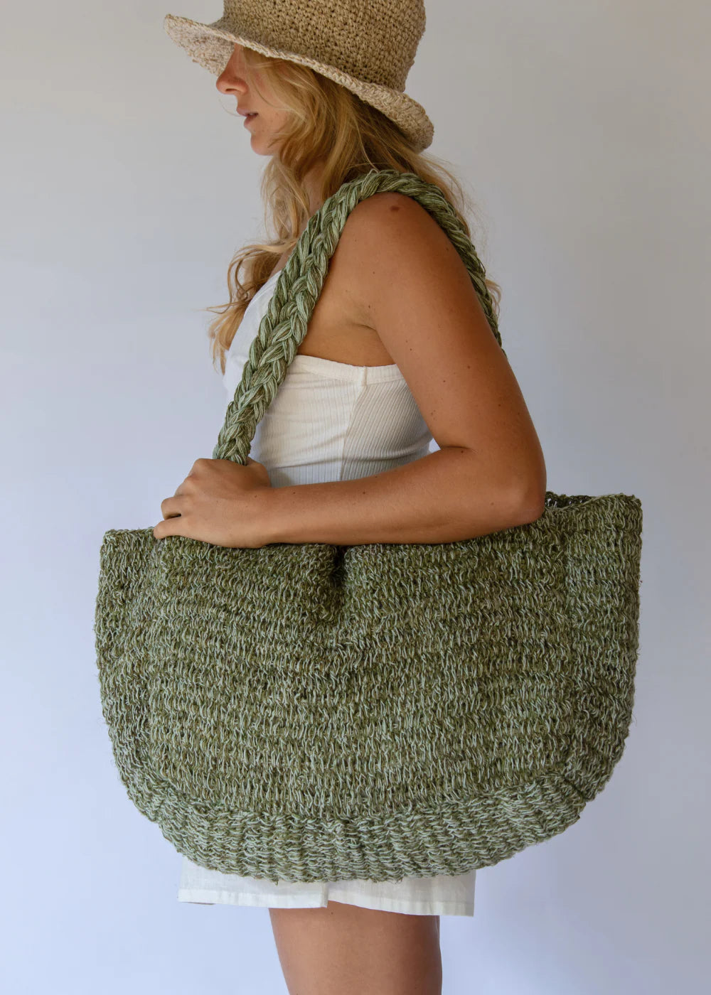 Hobo & Hatch- Elle Grande Tote // Aloe