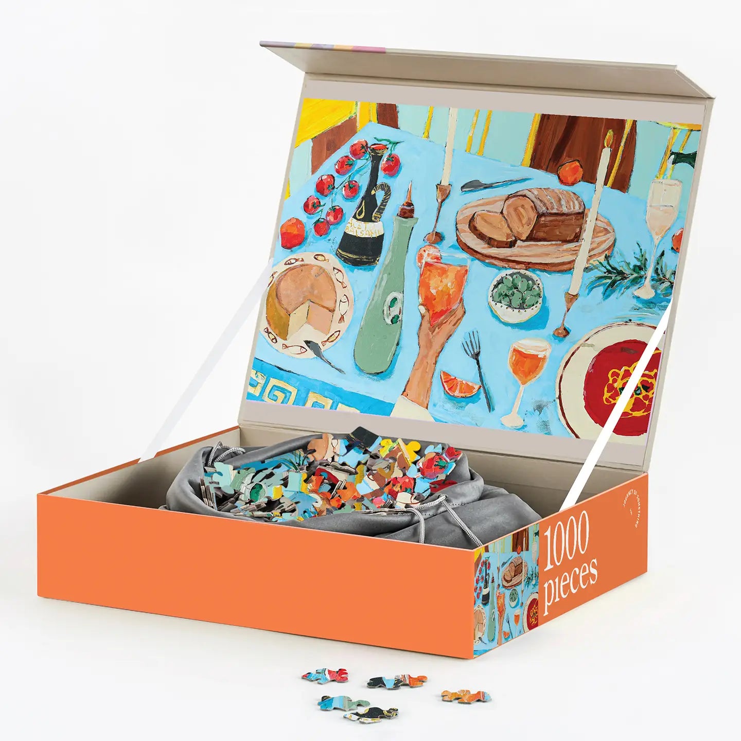 Journey of Something- 1000 Piece Puzzle - Feast On the Sunlit Terrace
