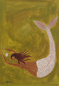 Gabrielle Diamantis- Lady of the Deep Print