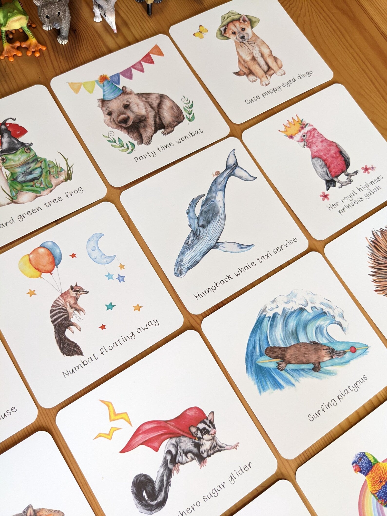 My Tiny Explorer- Australian Animal Memory Card Game