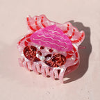 Kingston Jewellery- Ruby Crab Hair Claw