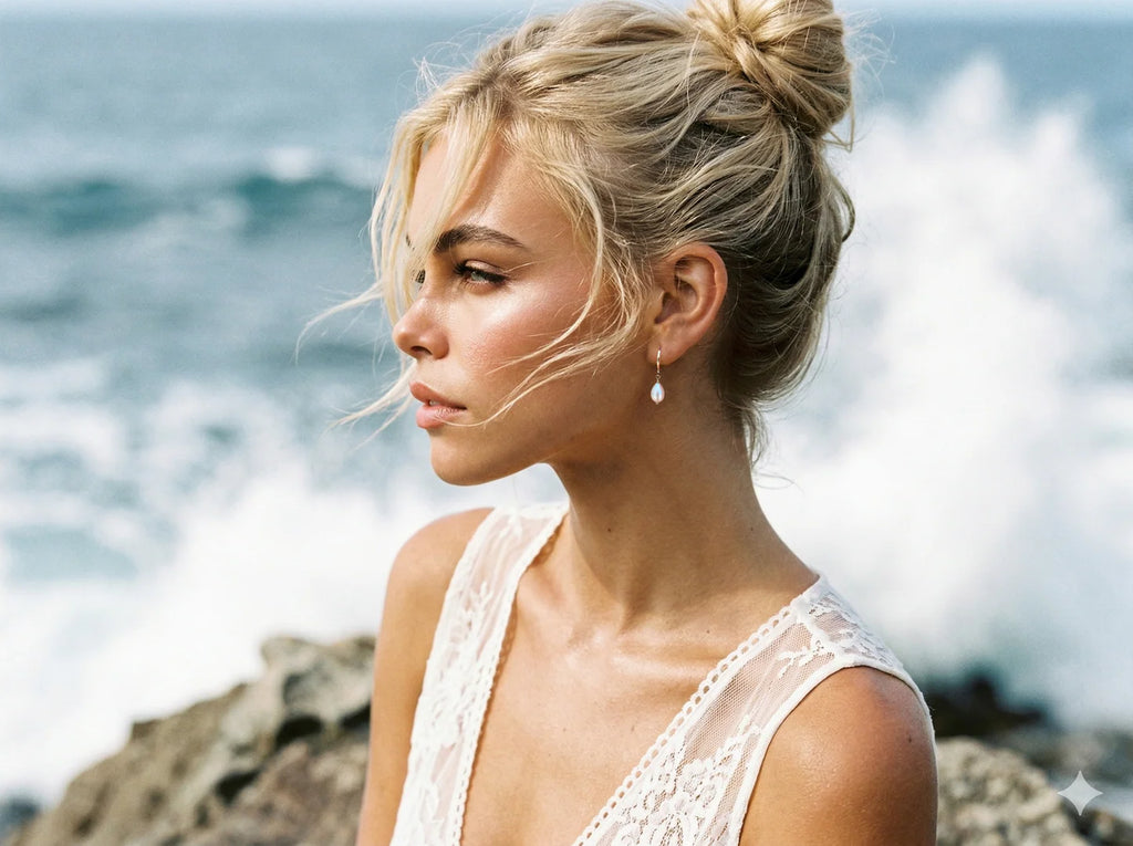 SunVoyager Pearl of Wisdom Earrings