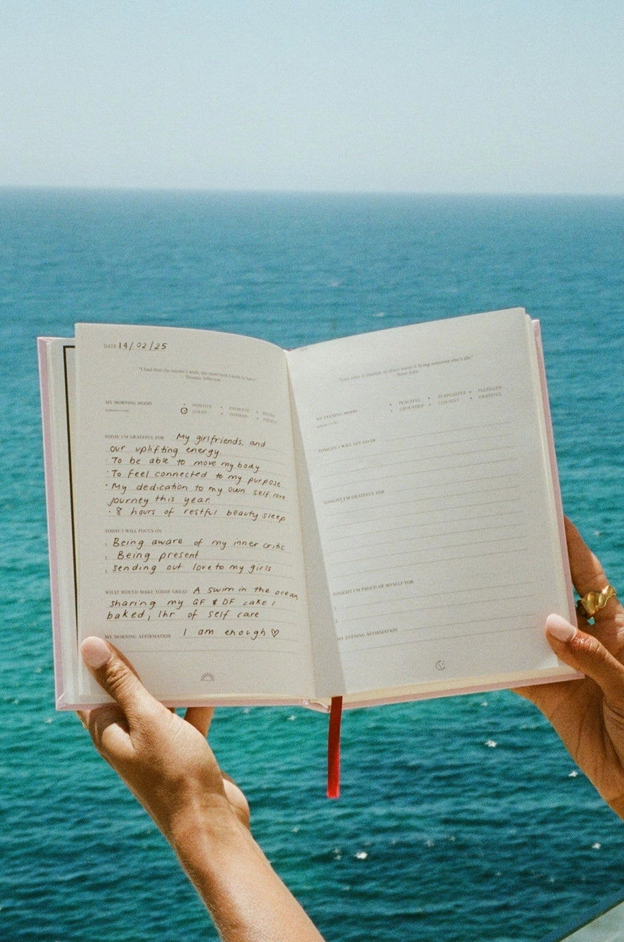 Selfdom- Pink Gratitude Journal