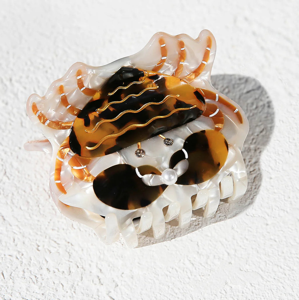 Kingston Jewellery- Tortoise Crab Hair Claw