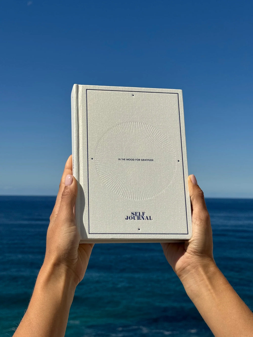 Selfdom- White Gratitude Journal