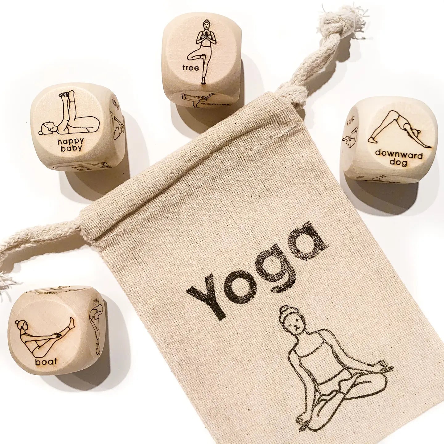 Tree Fort Toys- Yoga Dice Set